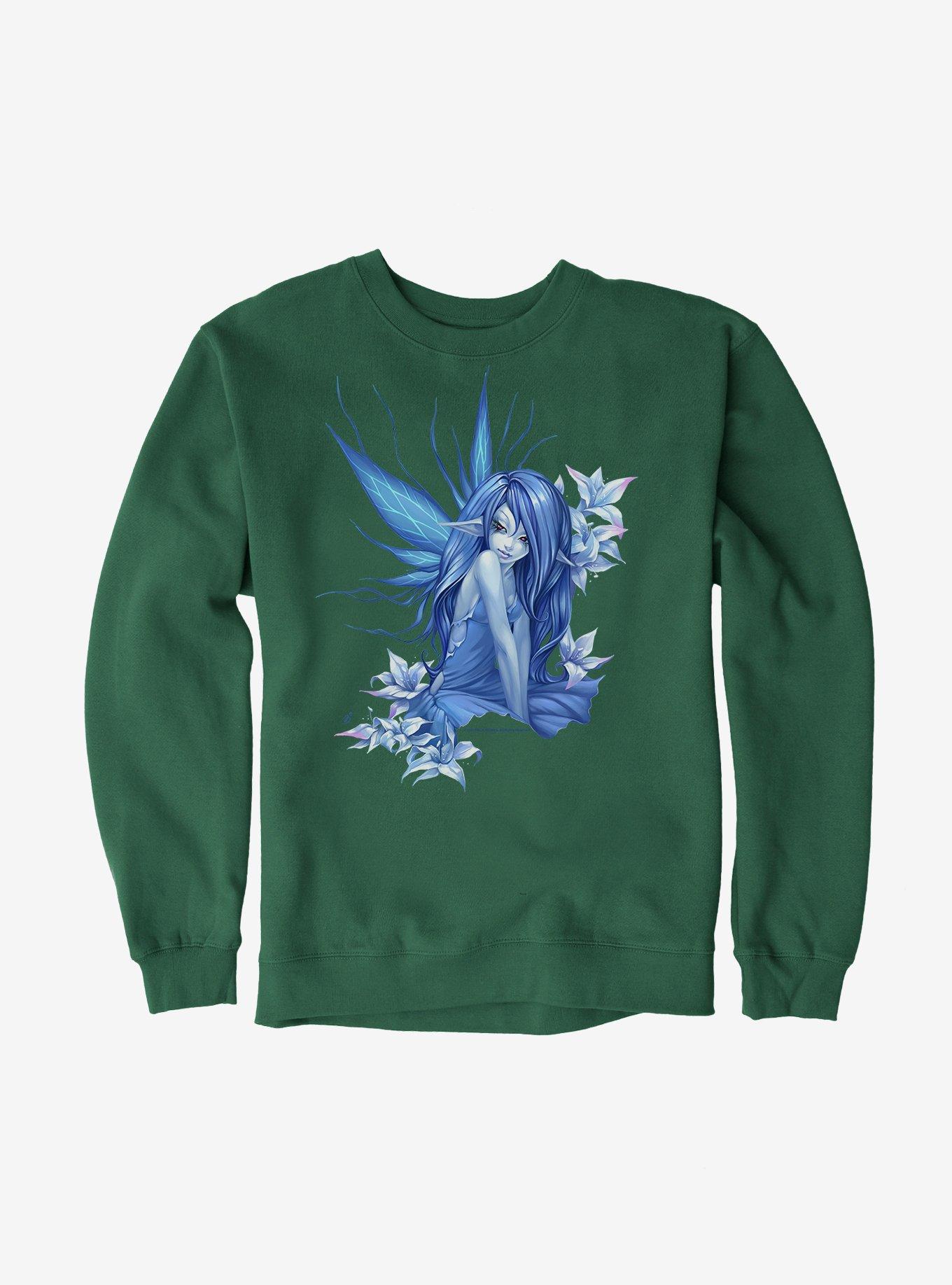 Fairies By Trick Blue Wing Sweatshirt
