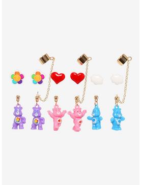 Care Bears Belly Badge Icons Earring Set, , hi-res