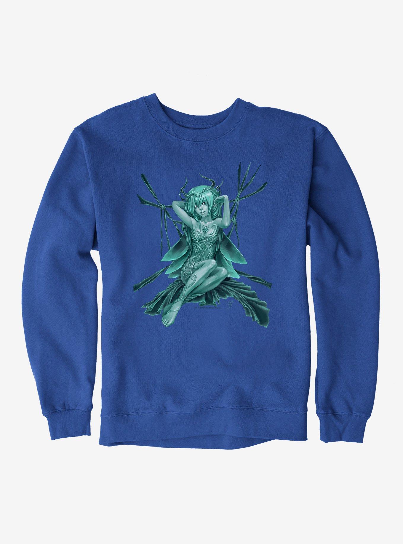 Fairies By Trick Turquoise Fairy Sweatshirt, , hi-res