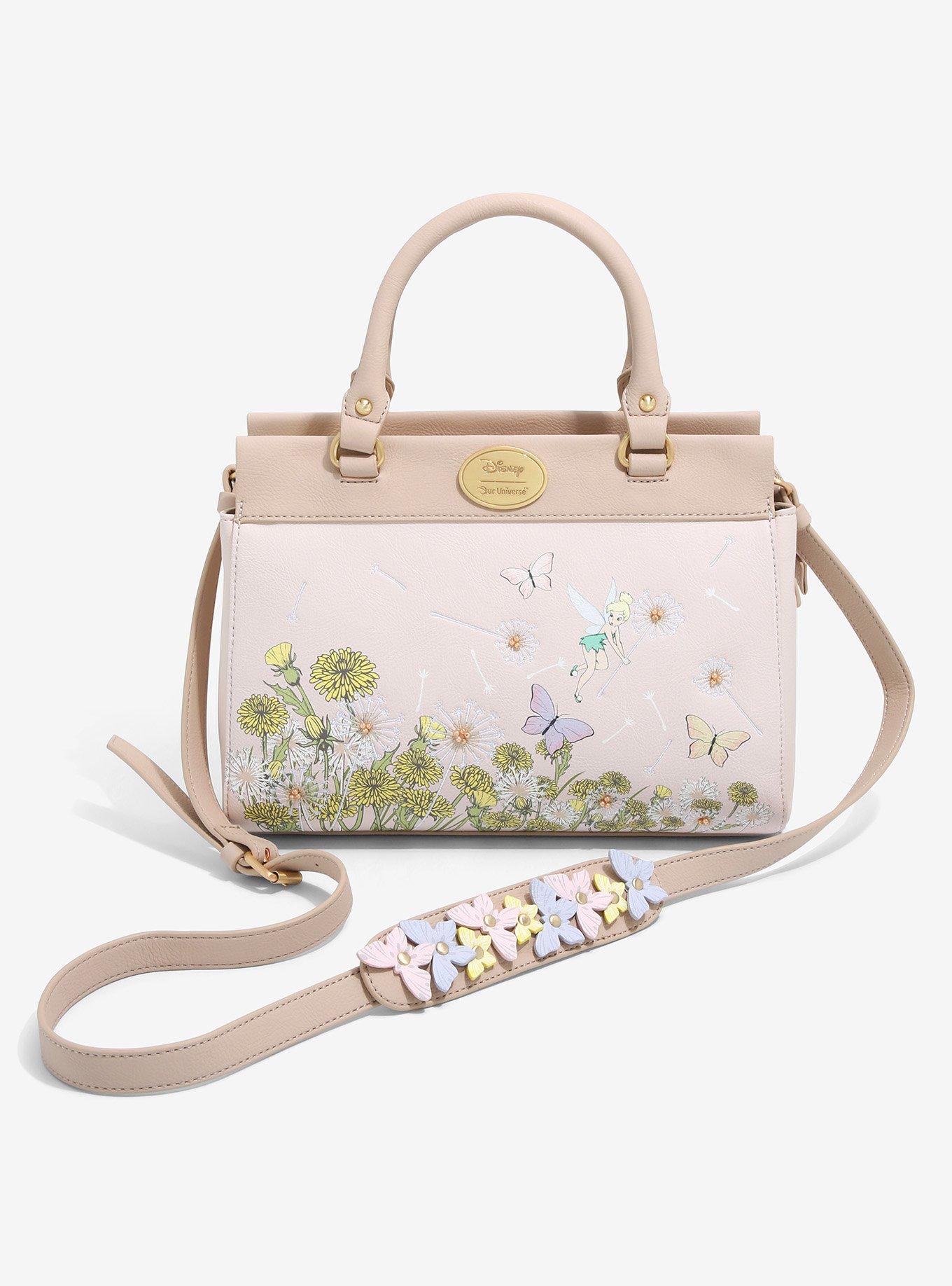 Our Universe Disney Peter Pan Tinker Bell & Dandelions Handbag - BoxLunch Exclusive