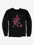 Fairies By Trick Blooming Fairy Sweatshirt, BLACK, hi-res