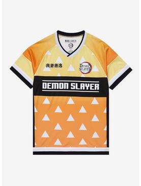 Plus Size Demon Slayer: Kimetsu no Yaiba Zenitsu Soccer Jersey - BoxLunch Exclusive, , hi-res