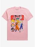 Dragon Ball Z Buu Saga Panel T-Shirt - BoxLunch Exclusive, PINK, hi-res