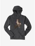 Fairies By Trick Butterfly Fairy Hoodie, CHARCOAL HEATHER, hi-res