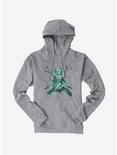 Fairies By Trick Turquoise Fairy Hoodie, HEATHER GREY, hi-res