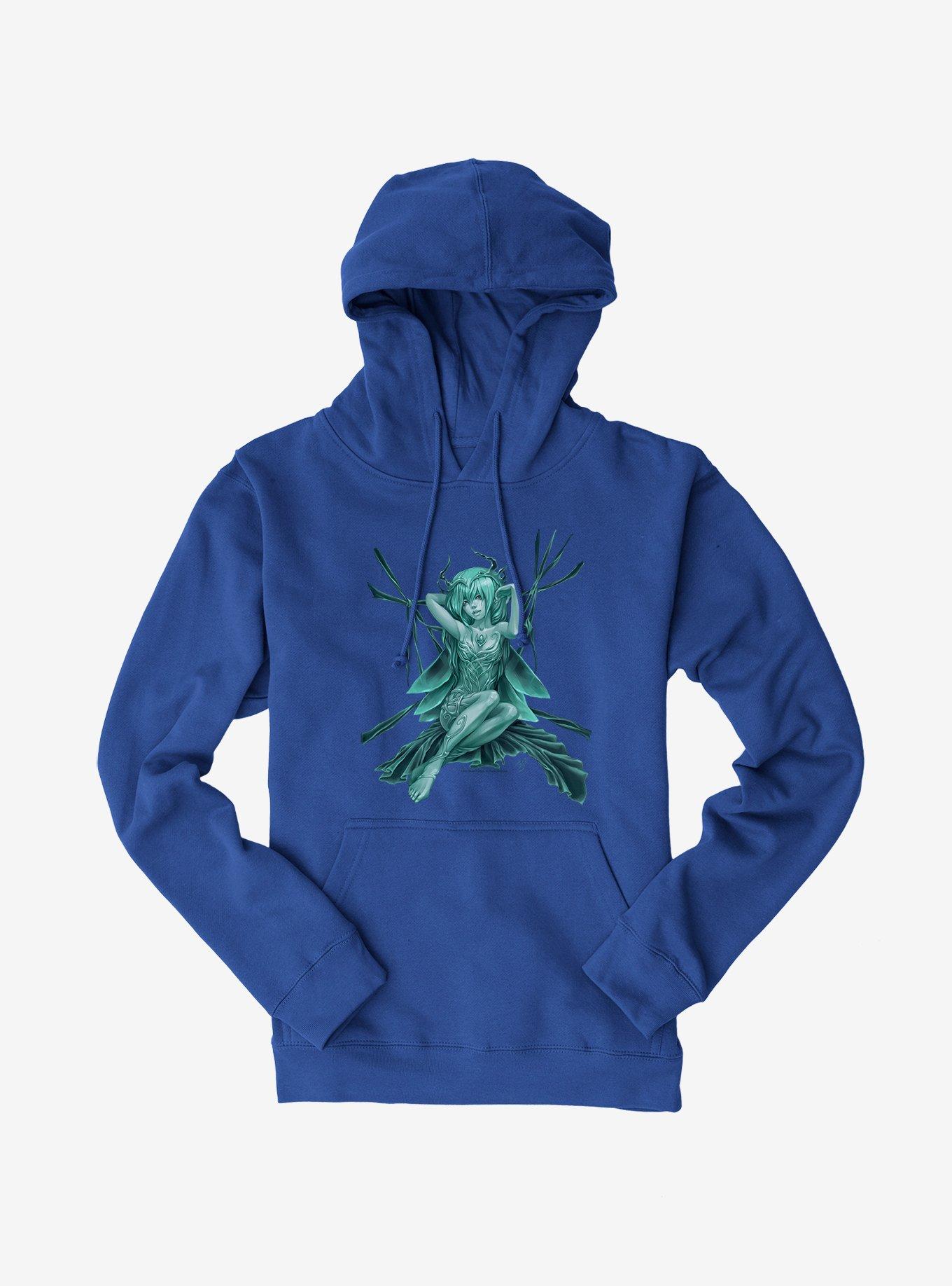 Fairies By Trick Turquoise Fairy Hoodie