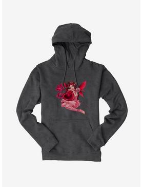 Fairies By Trick Love Fairy Hoodie, CHARCOAL HEATHER, hi-res