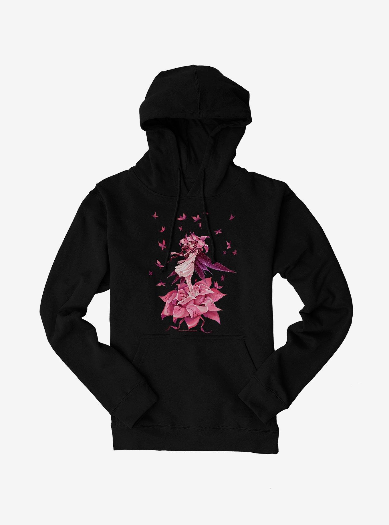 Fairies By Trick Pink Blossom Fairy Hoodie