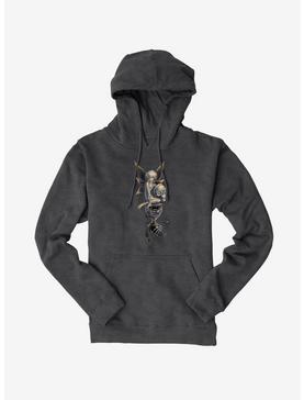 Fairies By Trick Skull Fairy Hoodie, CHARCOAL HEATHER, hi-res