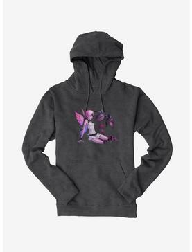 Fairies By Trick Emo Fairy Hoodie, CHARCOAL HEATHER, hi-res
