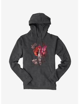 Fairies By Trick Red Moon Fairy Hoodie, CHARCOAL HEATHER, hi-res