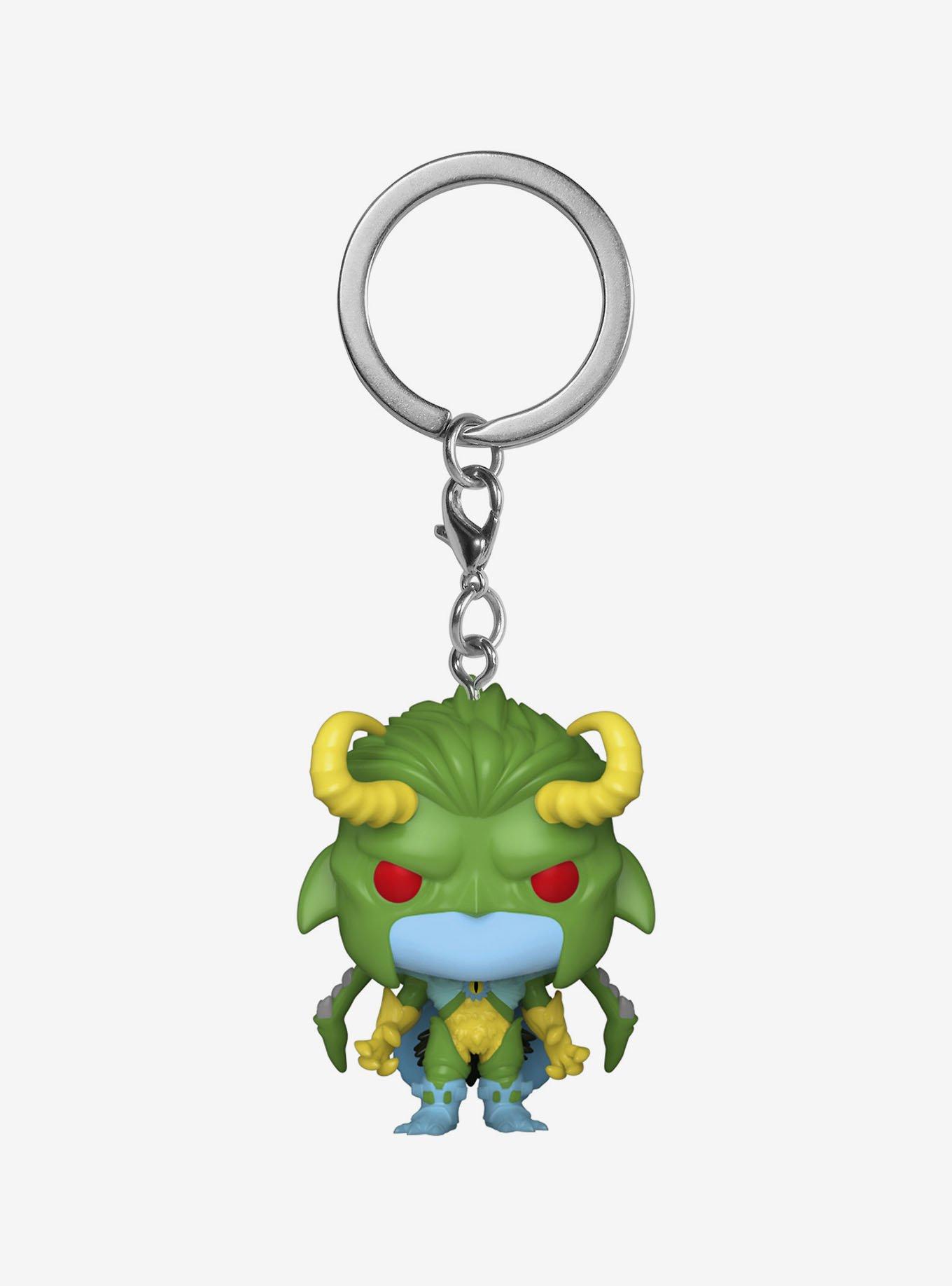 Funko Marvel Mech Strike: Monster Hunters Pocket Pop! Loki Key Chain, , hi-res