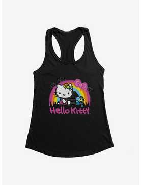 Hello Kitty Rainbow Graffiti Womens Tank Top, , hi-res