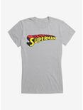 DC Comics Superman Red 3D Logo Girls T-Shirt, , hi-res