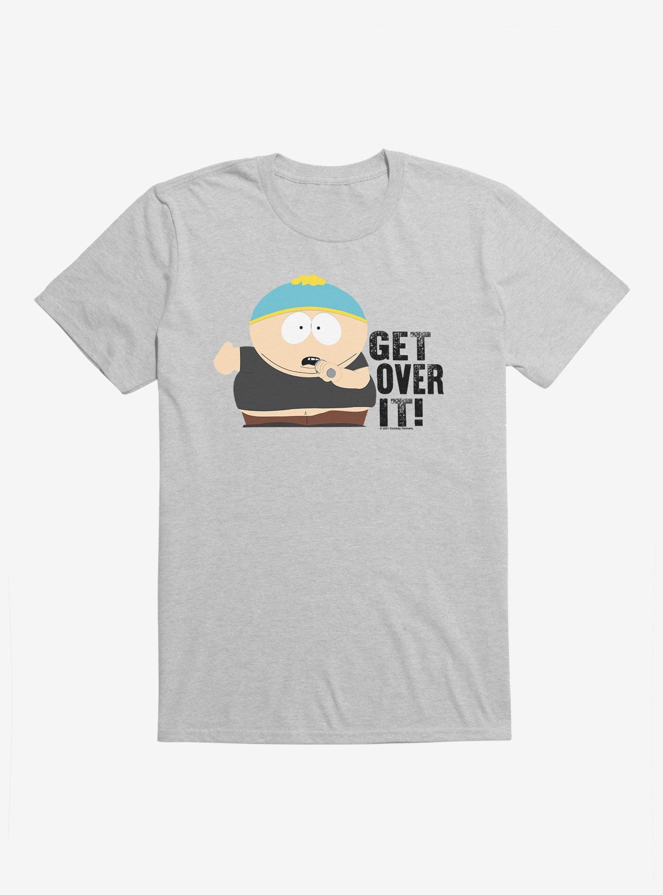 South Park Season Reference Cartman Over It T-Shirt, HEATHER GREY, hi-res