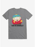 South Park Season Reference Cartman Seriously T-Shirt, STORM GREY, hi-res