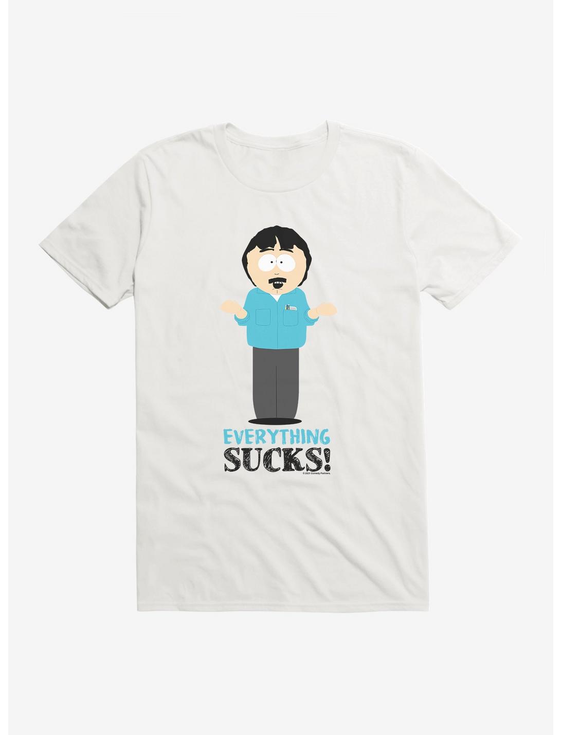 South Park Season Reference Everything Sucks T-Shirt, WHITE, hi-res