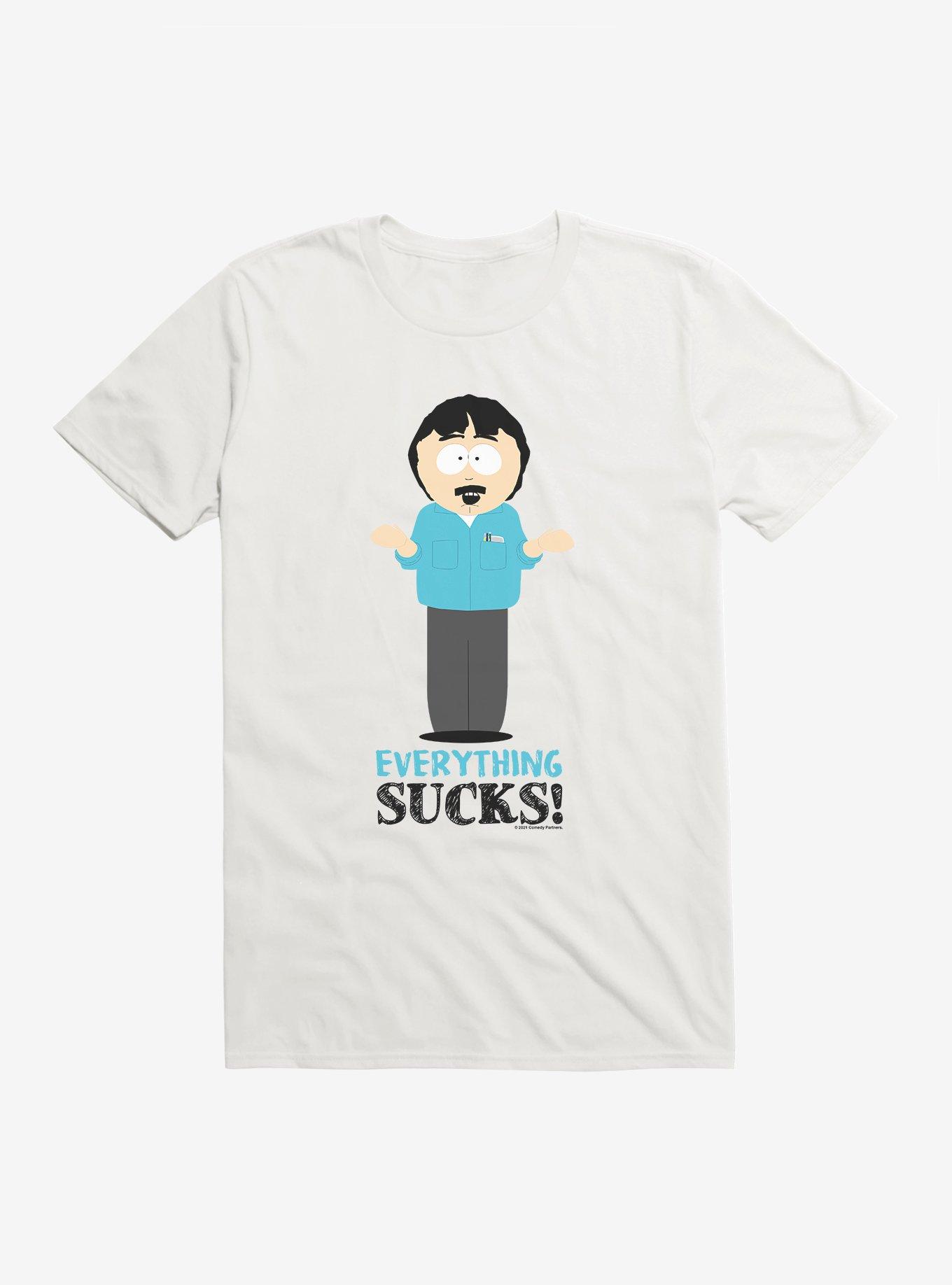 South Park Season Reference Everything Sucks T-Shirt, WHITE, hi-res