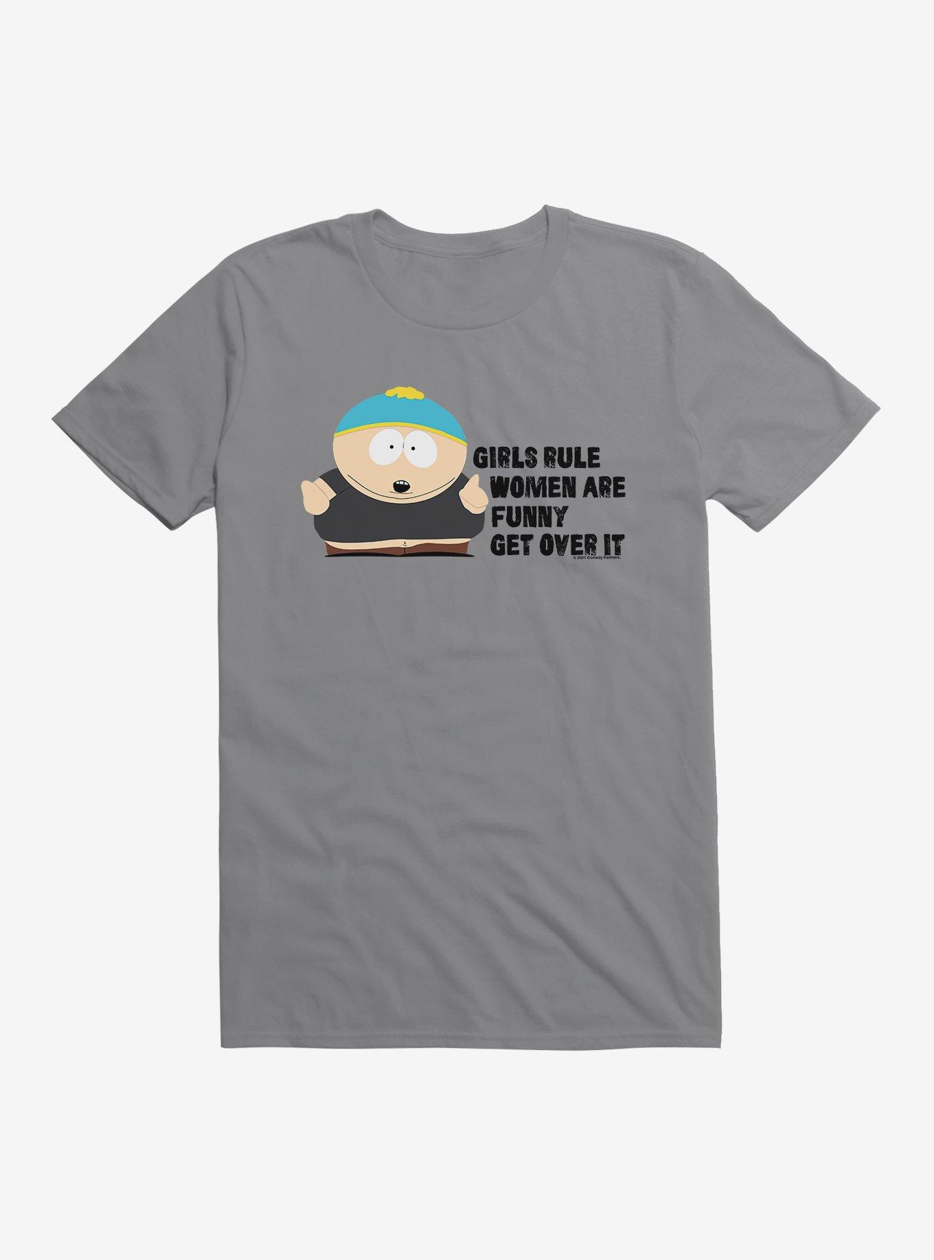 South Park Season Reference Girls Rule T-Shirt, STORM GREY, hi-res