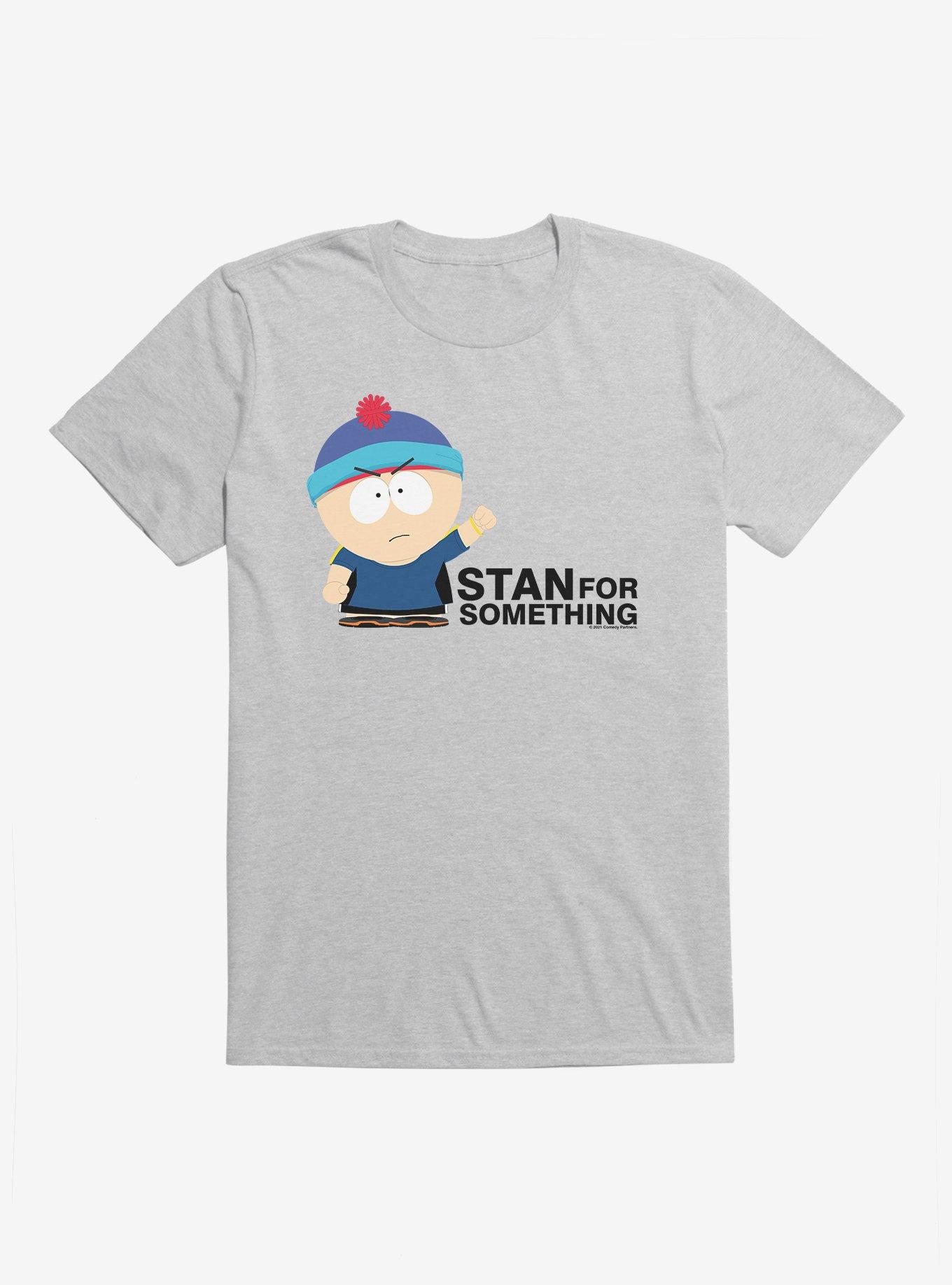 South Park Season Reference Stan For Something T-Shirt - GREY | Hot Topic