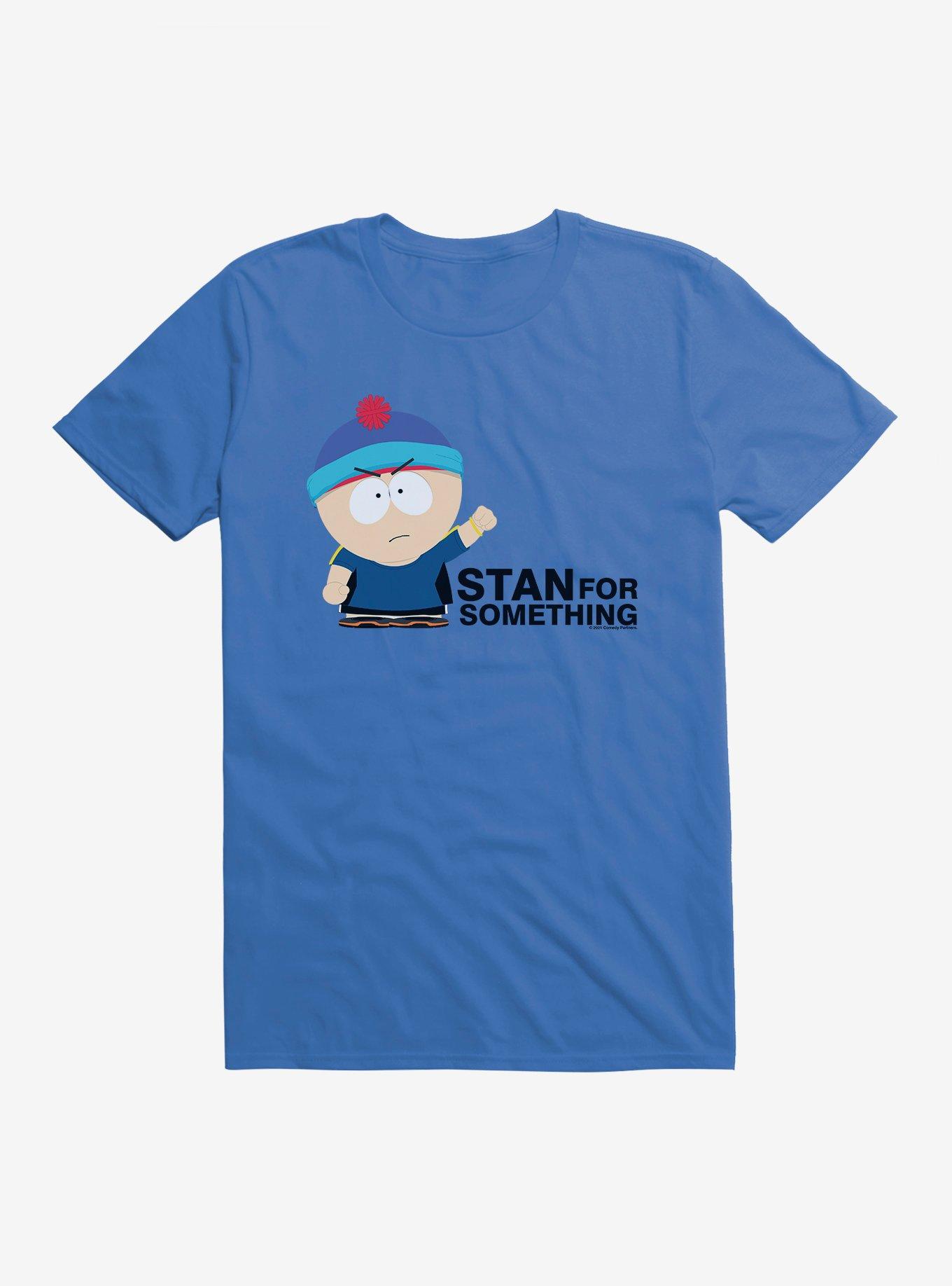 South Park Season Reference Stan For Something T-Shirt - BLUE | Hot Topic