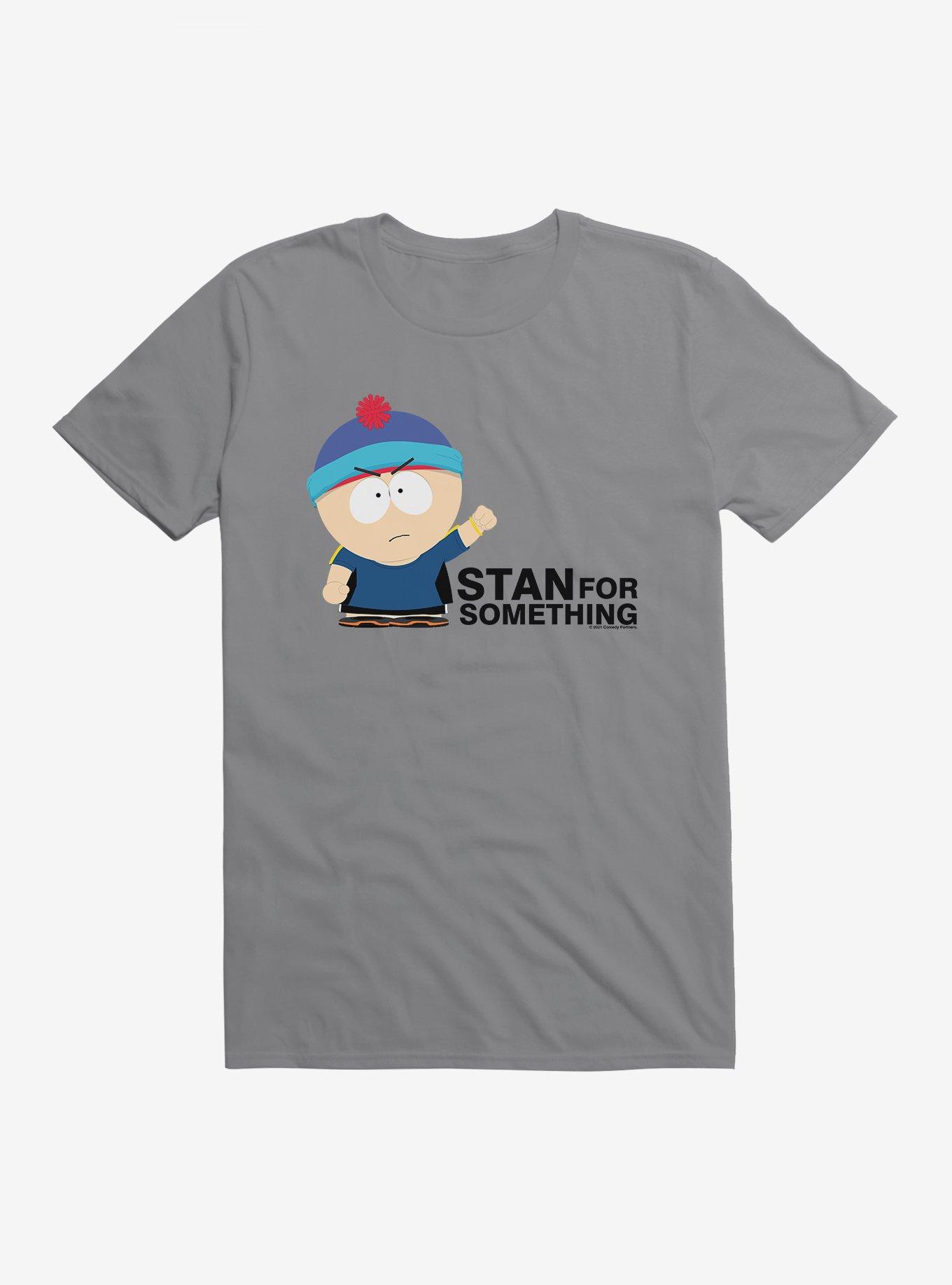 South Park Season Reference Stan For Something T-Shirt - GREY | Hot Topic