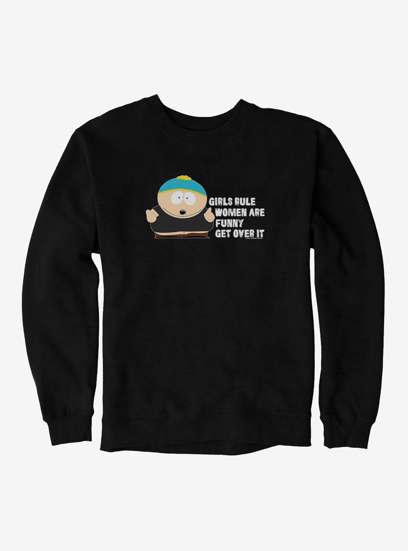 South Park Cartman Season Reference Girls Rule Sweatshirt, , hi-res