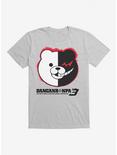 Danganronpa 3 Monokuma Face T-Shirt, HEATHER GREY, hi-res