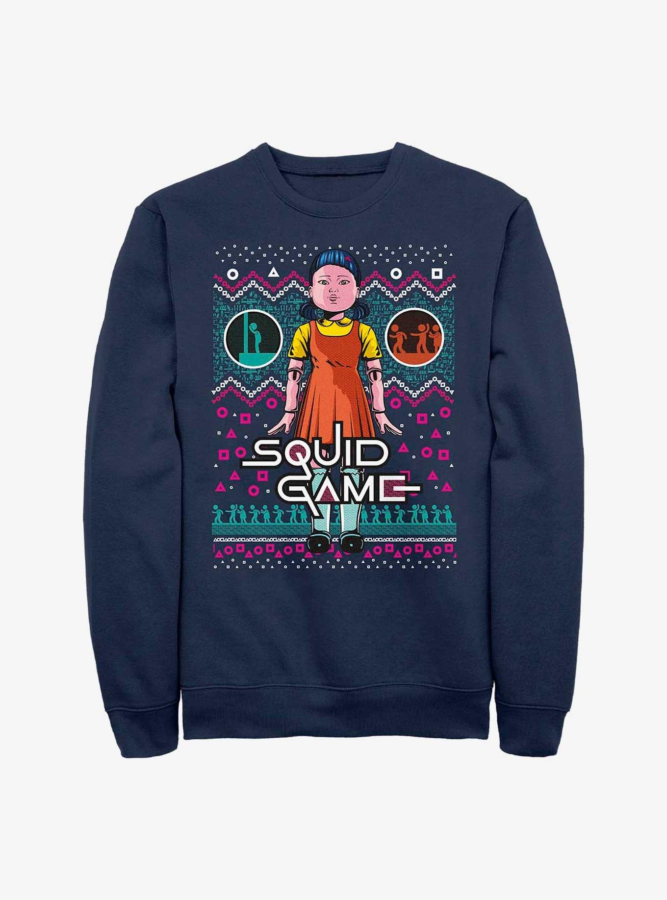 Squid Game Red Light Green Sweatshirt, , hi-res