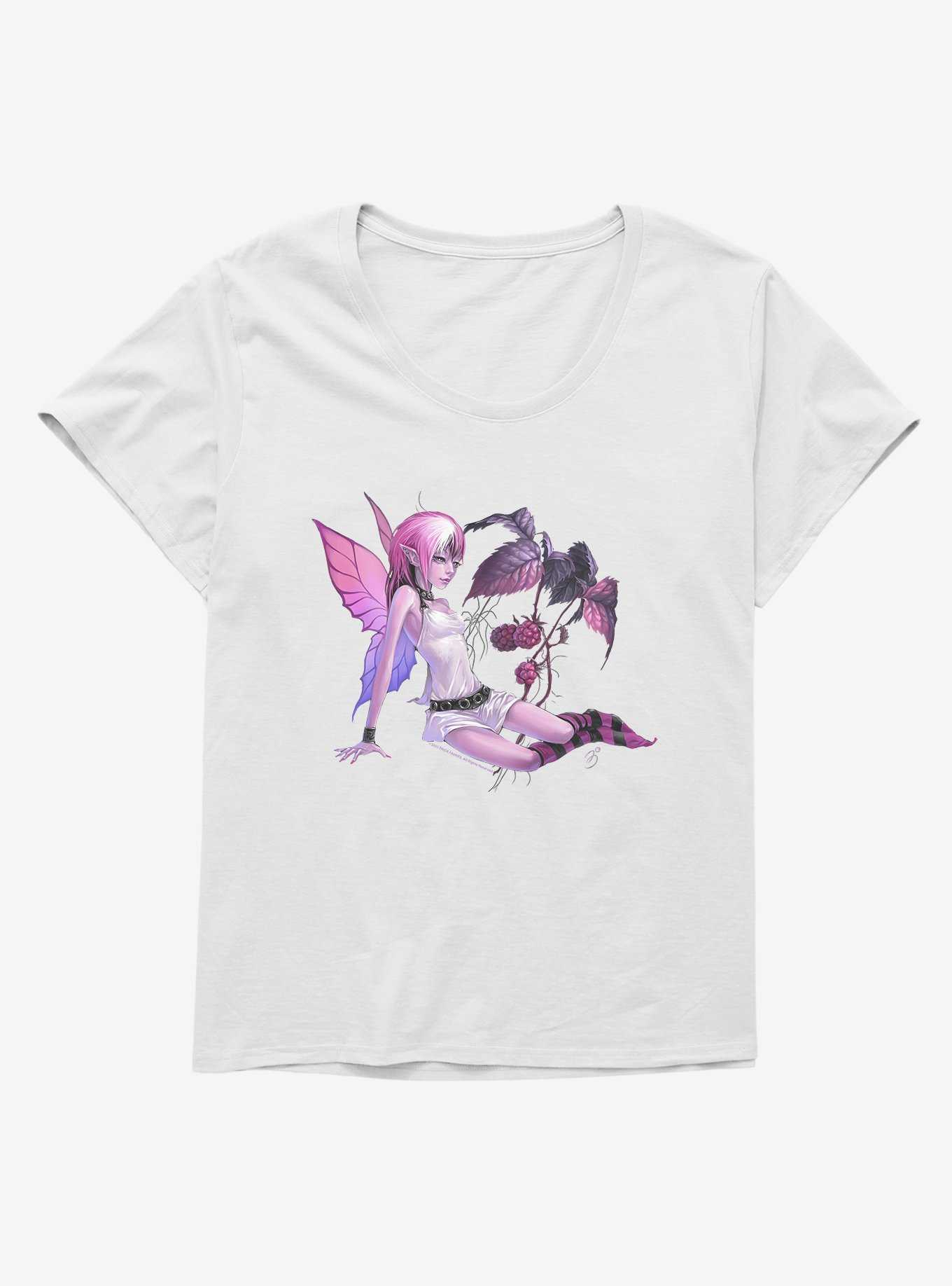 Fairies By Trick Emo Fairy Girls T-Shirt Plus Size, , hi-res