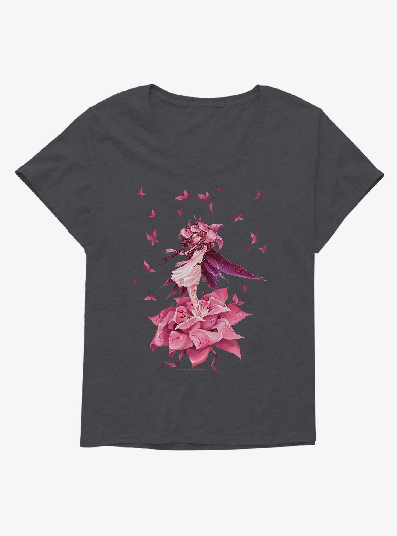 Fairies By Trick Pink Blossom Fairy Girls T-Shirt Plus Size, , hi-res