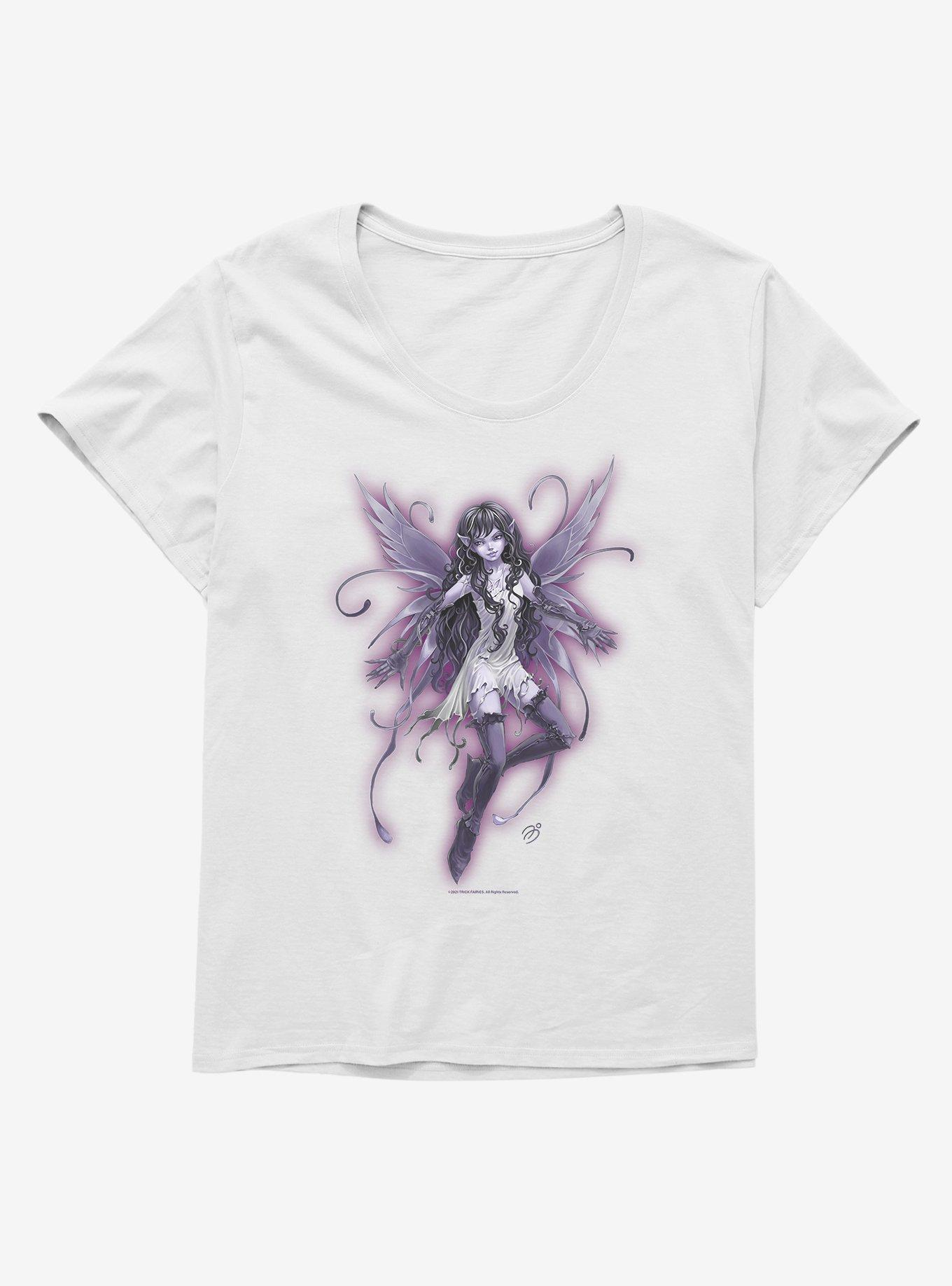 Fairies By Trick Purple Pixie Fairy Girls T-Shirt Plus Size | Hot Topic