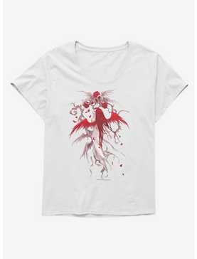 Fairies By Trick Red Rose Fairy Girls T-Shirt Plus Size, , hi-res