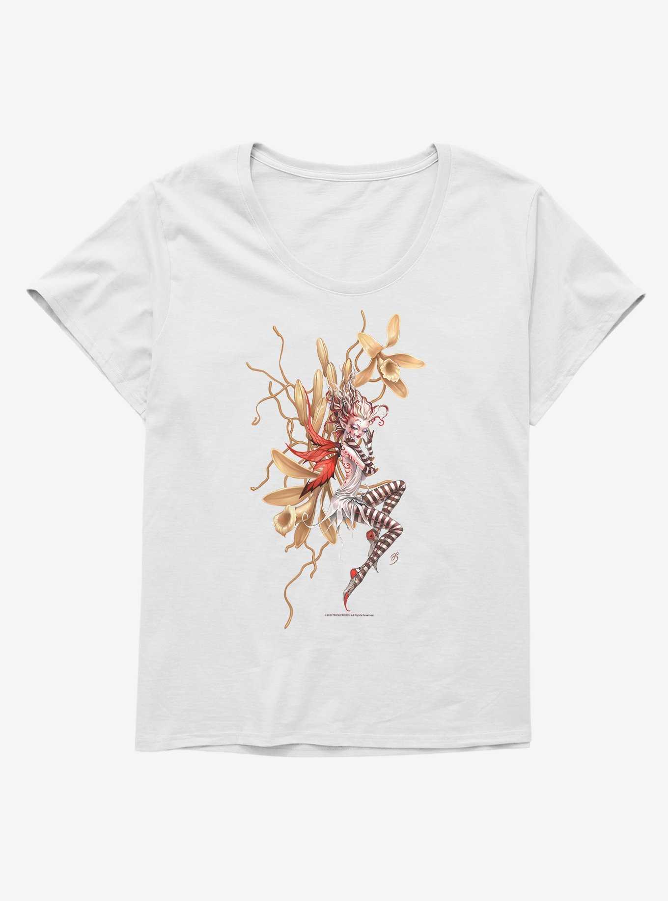 Fairies By Trick Red Wing Fairy Girls T-Shirt Plus Size, , hi-res