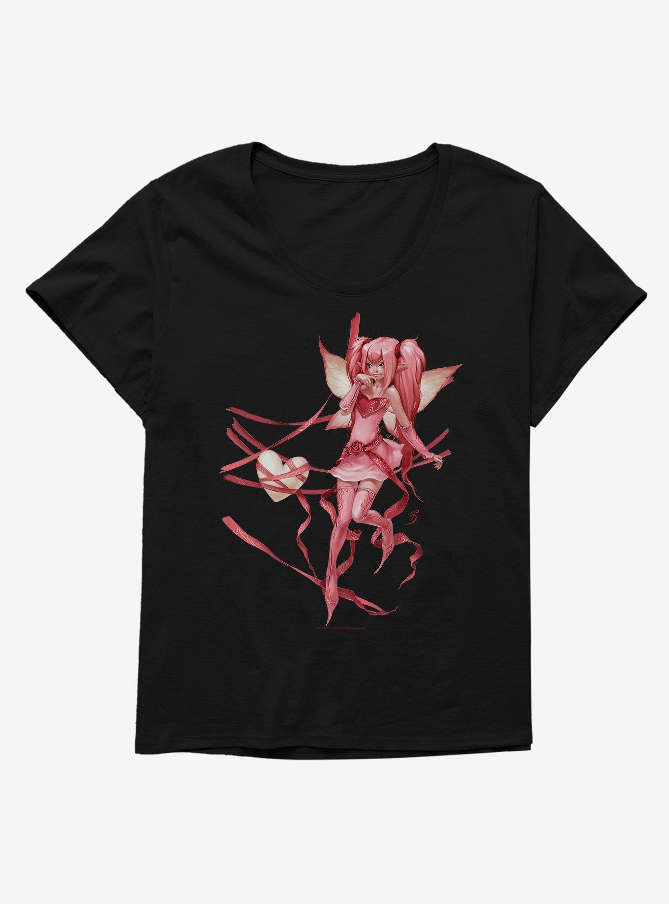 Fairies By Trick Ribbon Fairy Girls T-Shirt Plus