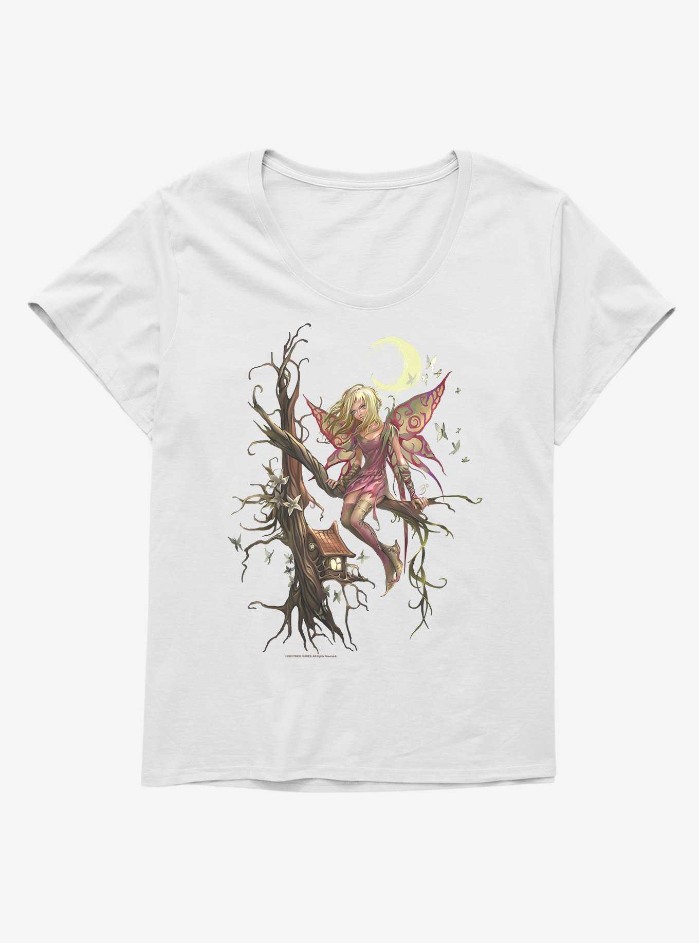 Fairies By Trick Sitting Fairy Girls T-Shirt Plus Size, , hi-res