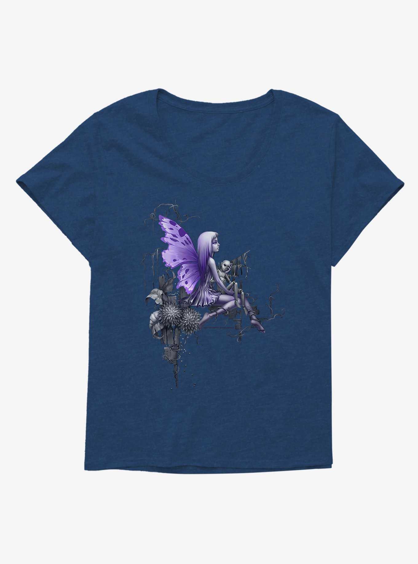 Fairies By Trick Purple Wing Fairy Girls T-Shirt Plus Size, , hi-res