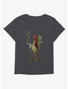 Fairies By Trick Sweet Green Fairy Girls T-Shirt Plus Size, , hi-res