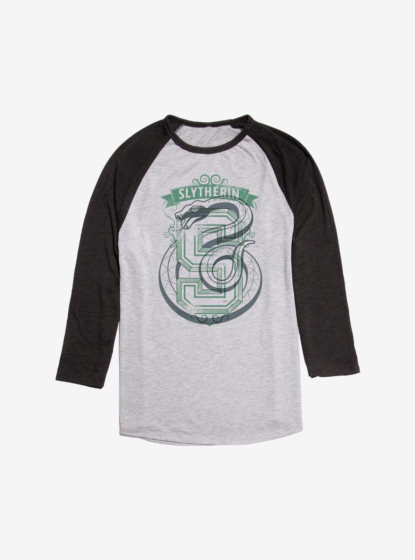 Harry Potter Retro Slytherin Raglan, , hi-res