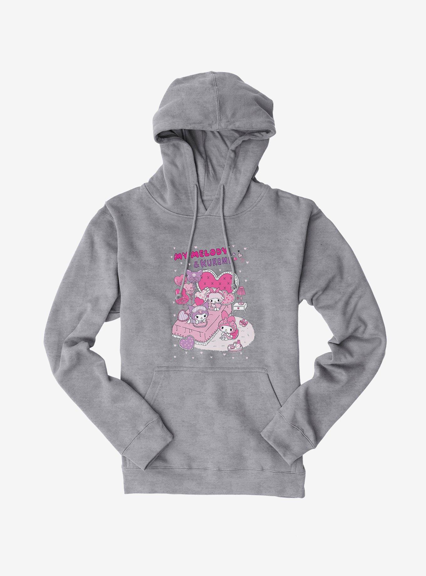 Kuromi My Melody & Kuromi Hoodie, , hi-res