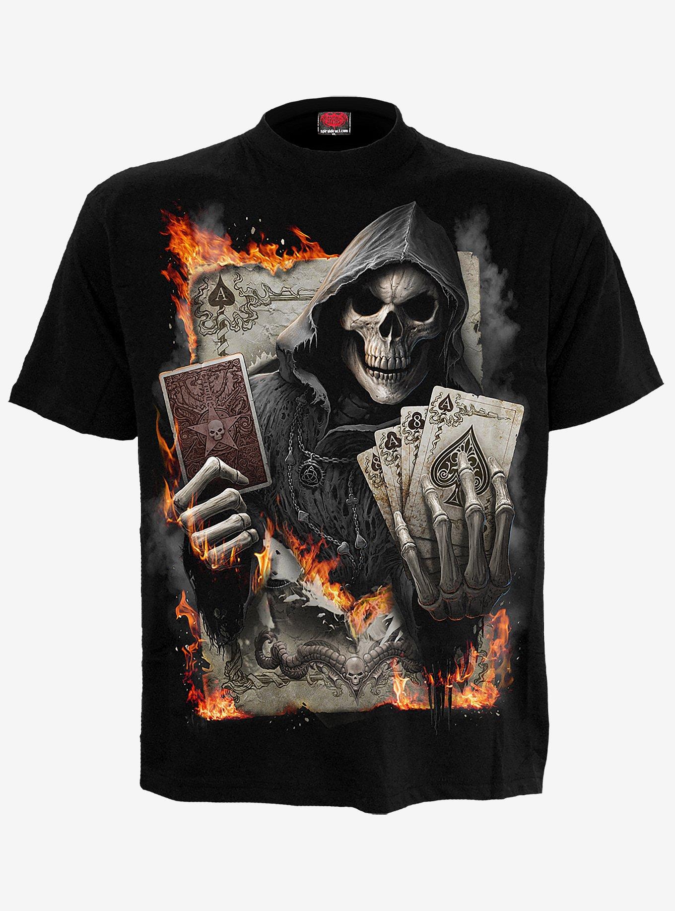 Ace Reaper T-Shirt, BLACK, hi-res