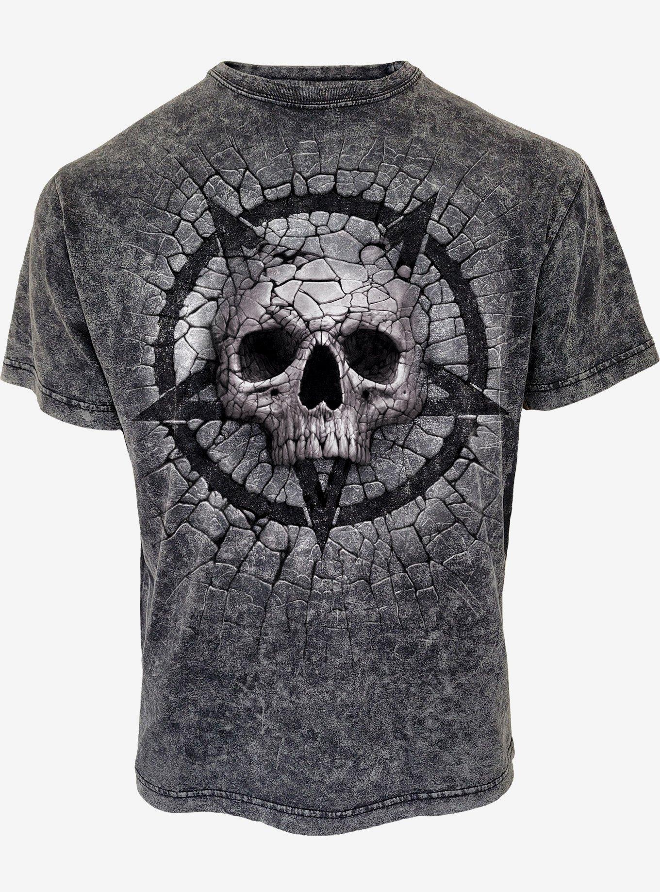 Cracking Up Acid Wash T-Shirt, , hi-res
