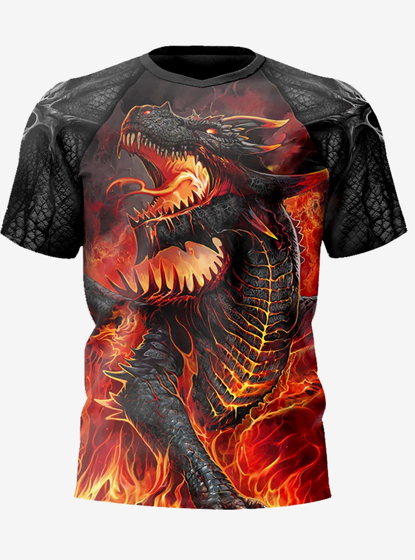 Draconis Sustainable T-Shirt, BLACK, hi-res