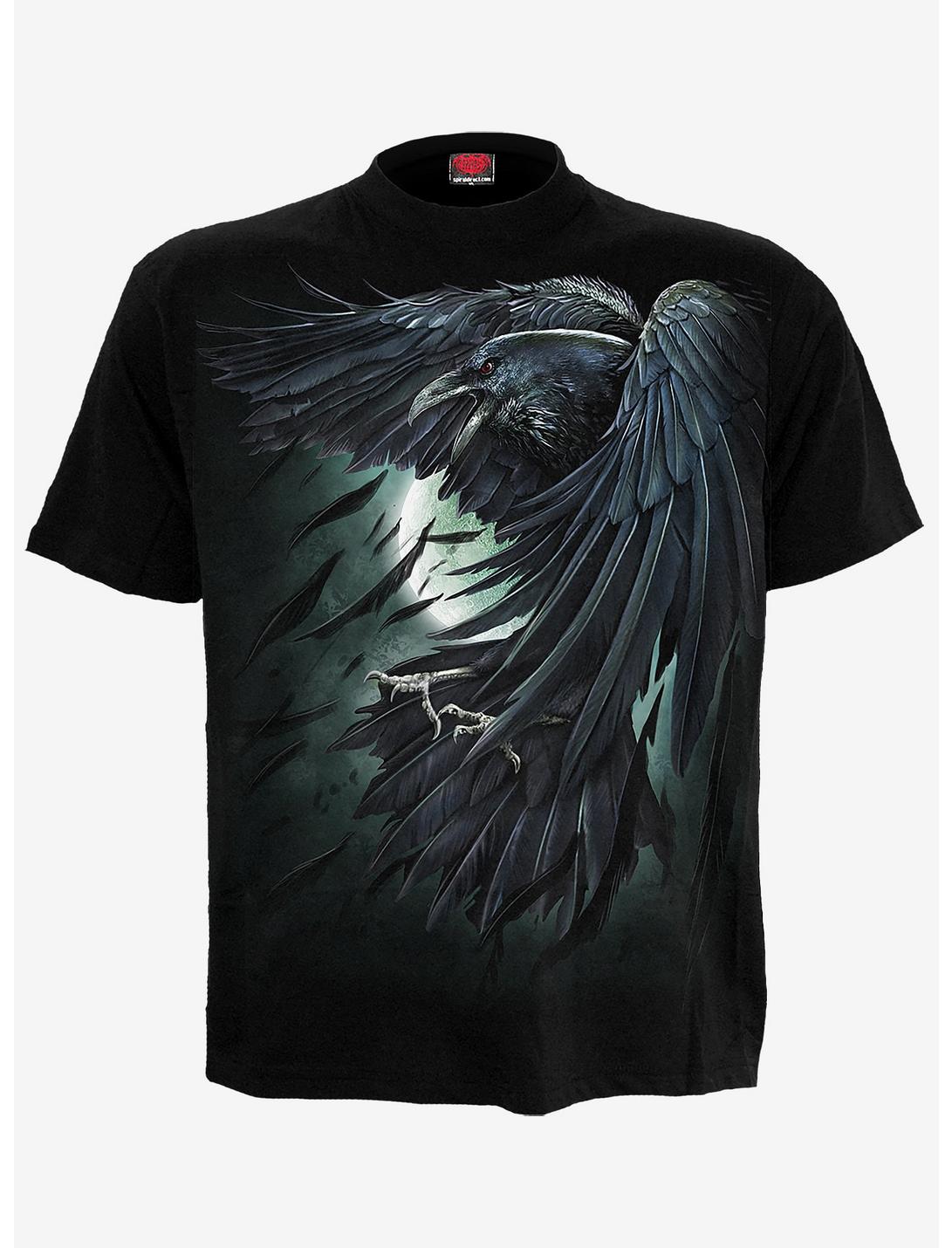 Shadow Raven T-Shirt, BLACK, hi-res
