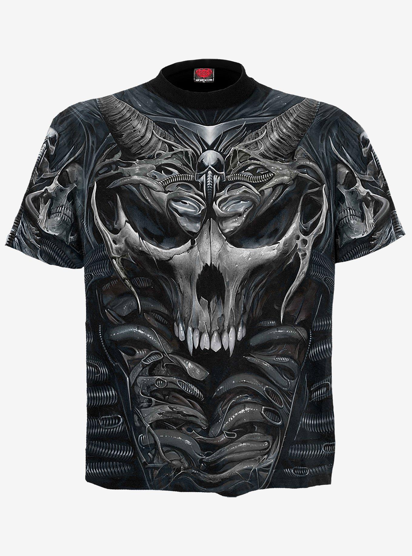 Skull Armour T-Shirt | Hot Topic