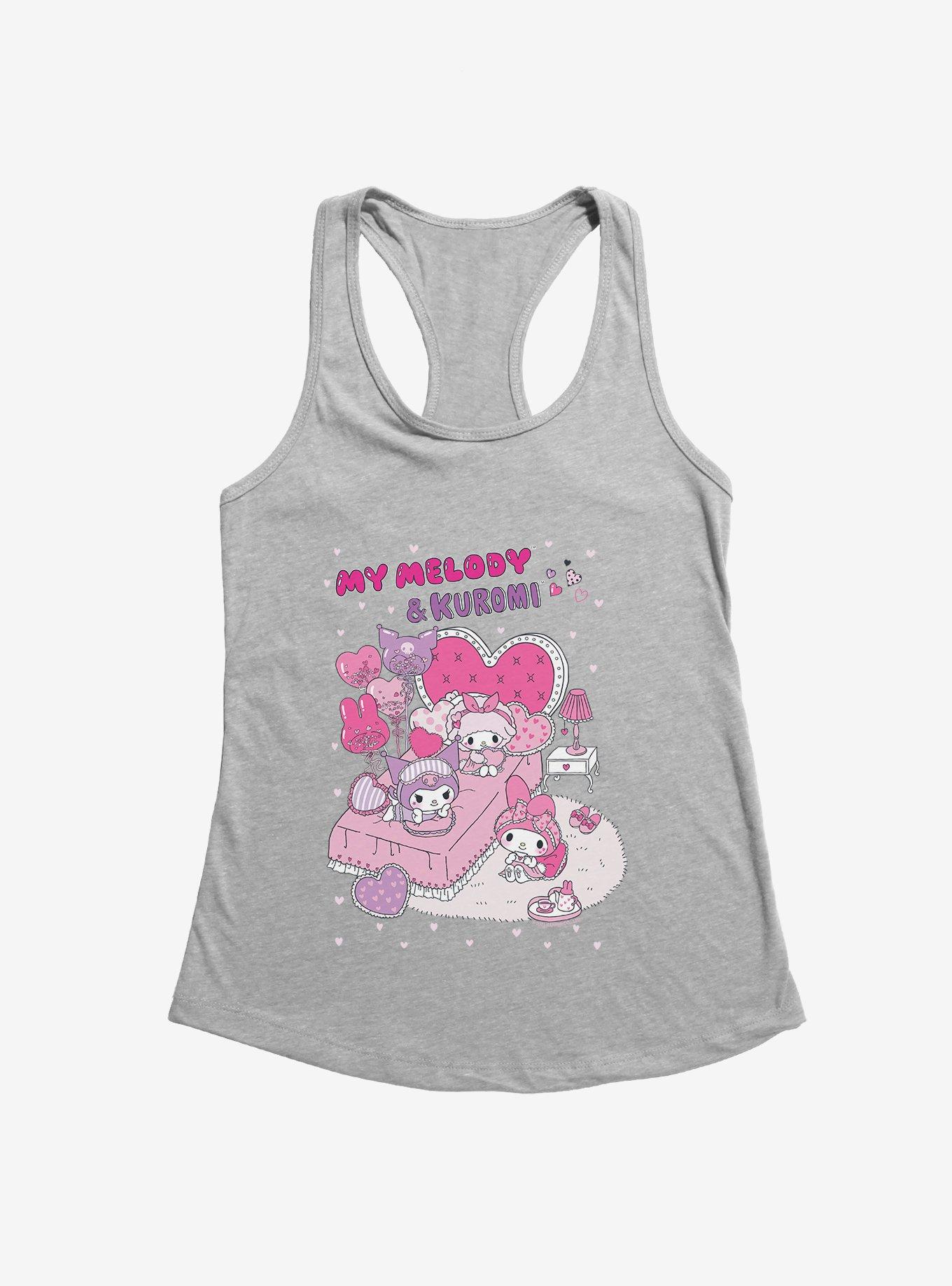 My Melody & Kuromi Sleepover Girls Tank Top, , hi-res