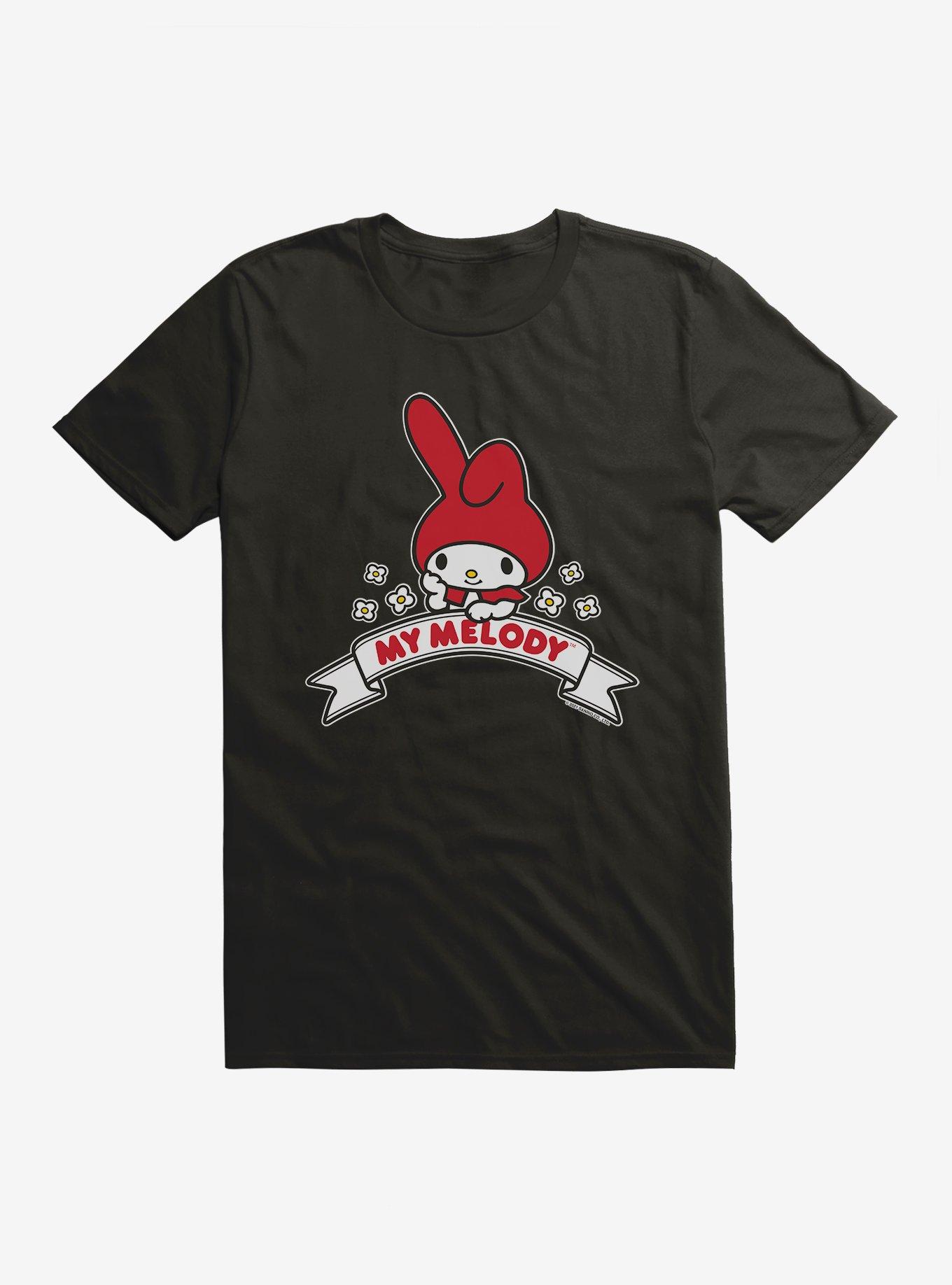 My Melody Logo T-Shirt, , hi-res