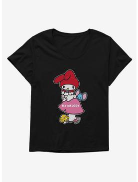 Plus Size My Melody Mushroom Womens T-Shirt Plus Size, , hi-res
