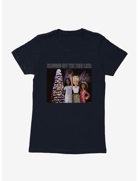 Barbie Holiday Show Off Womens T-Shirt, MIDNIGHT NAVY, hi-res