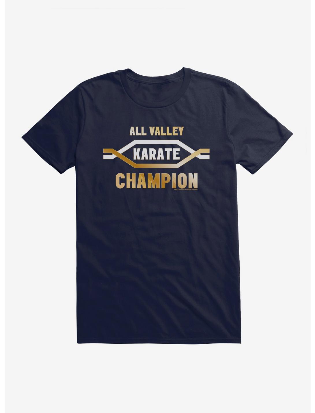 Cobra Kai Karate Champion T-Shirt, NAVY, hi-res